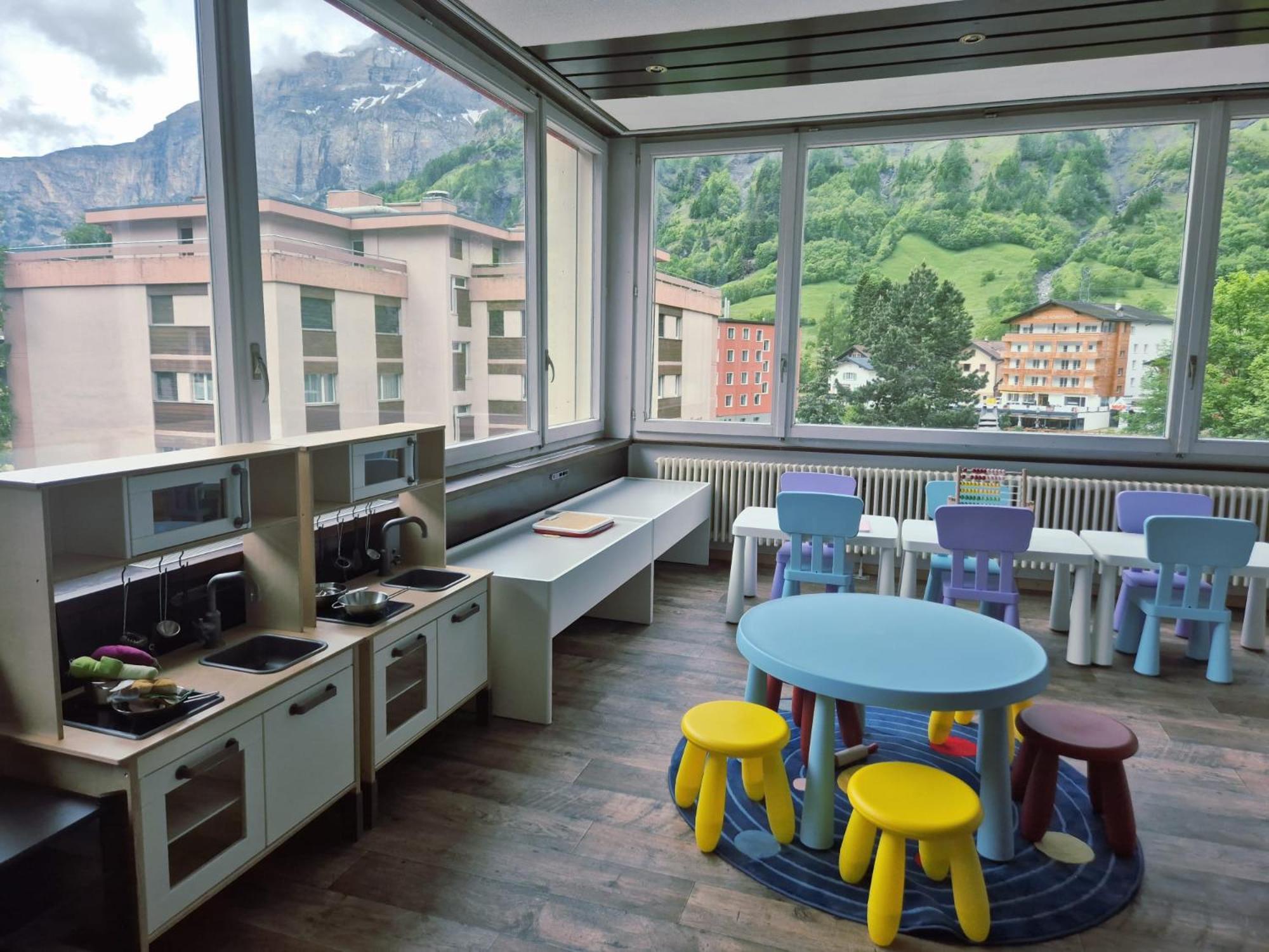 Grichting Hotel & Serviced Apartments Leukerbad Exterior foto